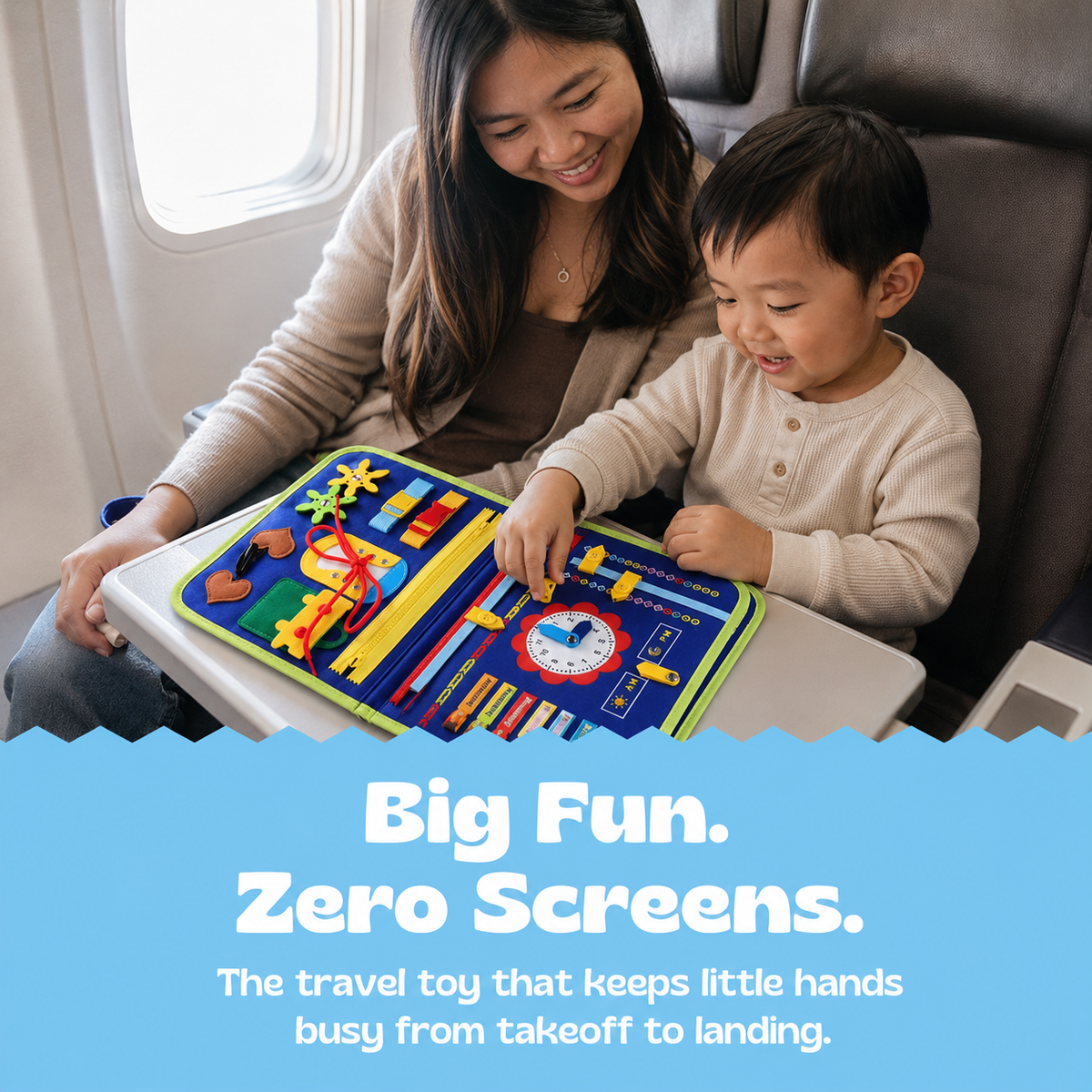Tadloo™ Travel Busy Board Lite